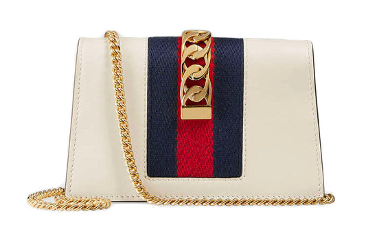 Gucci Chain Leather Shoulder Bag