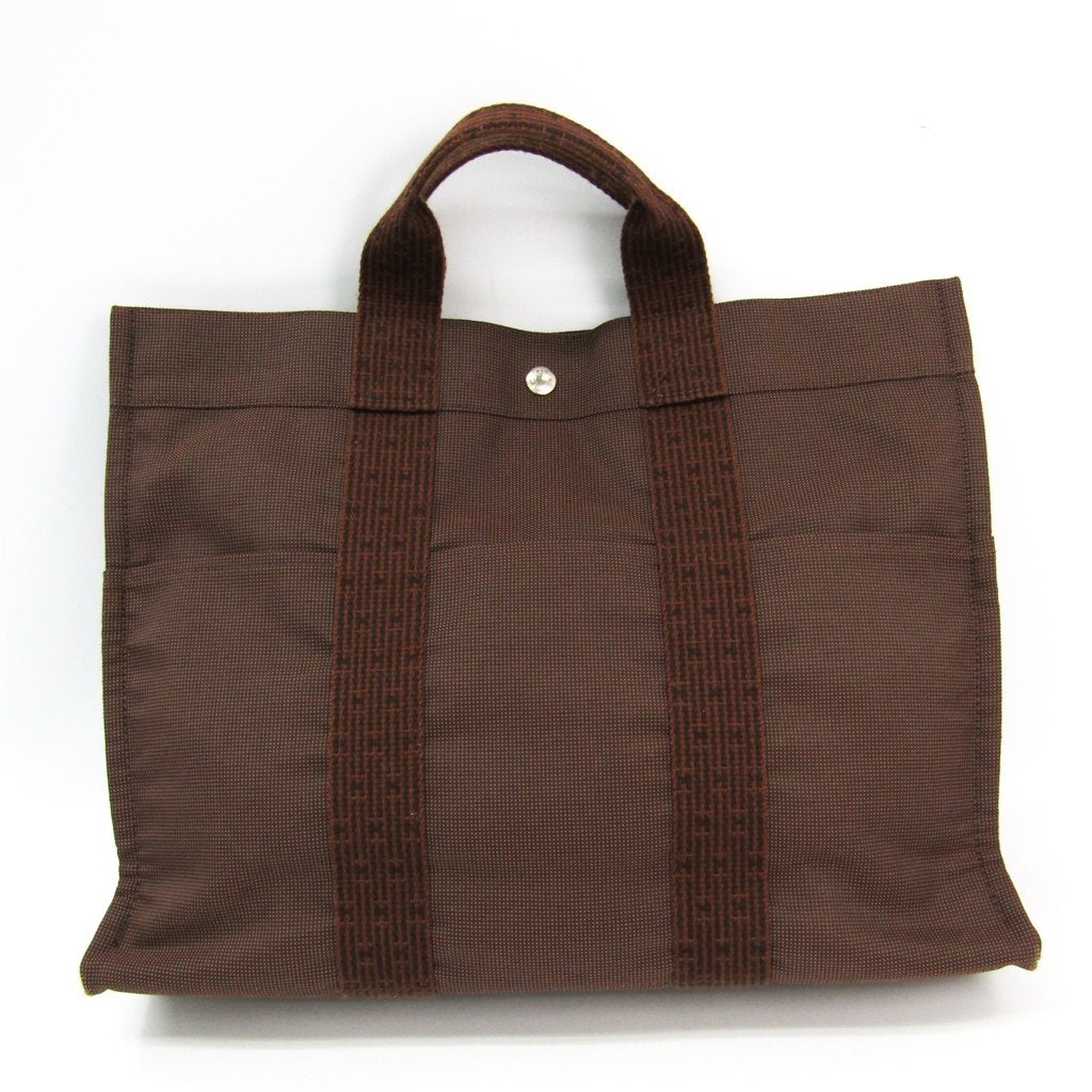 Luxury Hermes Brown Herline MM Tote (SHA-35853)