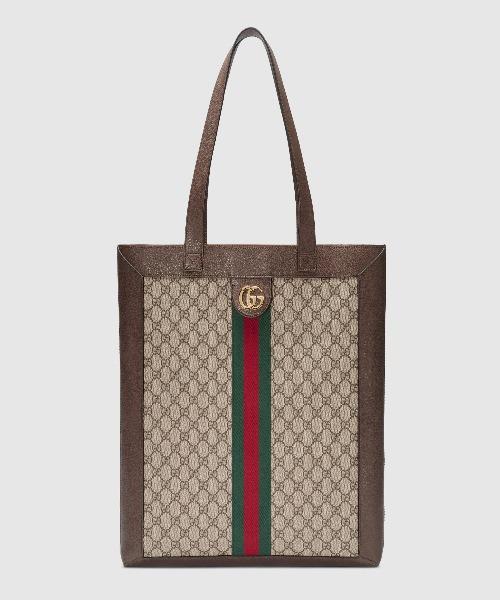 Gucci Monogram Leather Tote