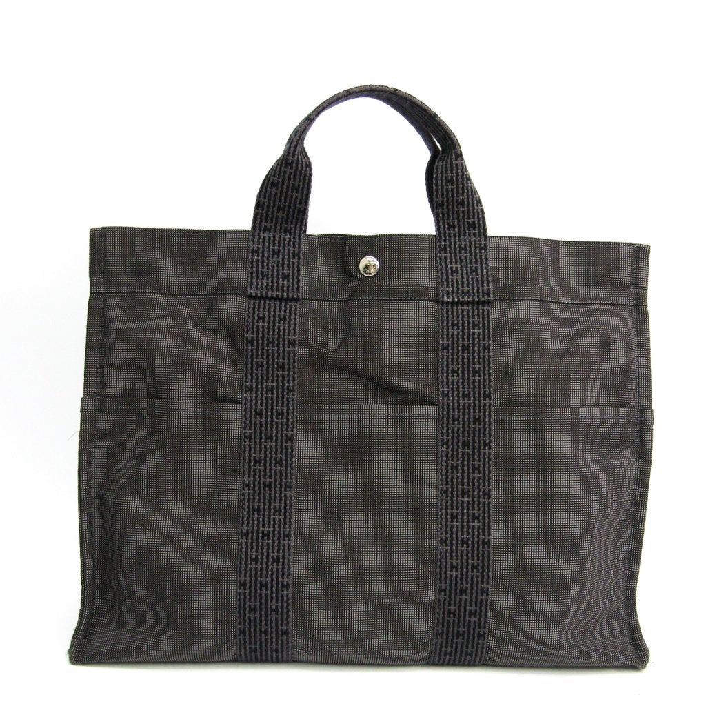 Luxury Hermes Gray Herline MM Tote ( )