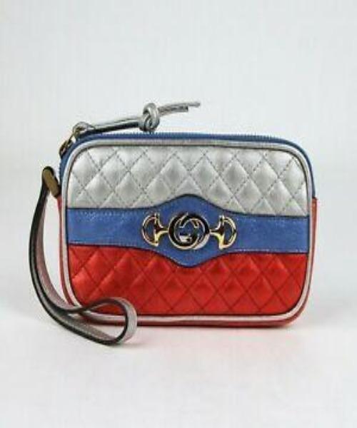 Gucci Monogram Quilted Leather Crossbody
