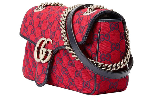 Gucci Chain Leather Shoulder Bag