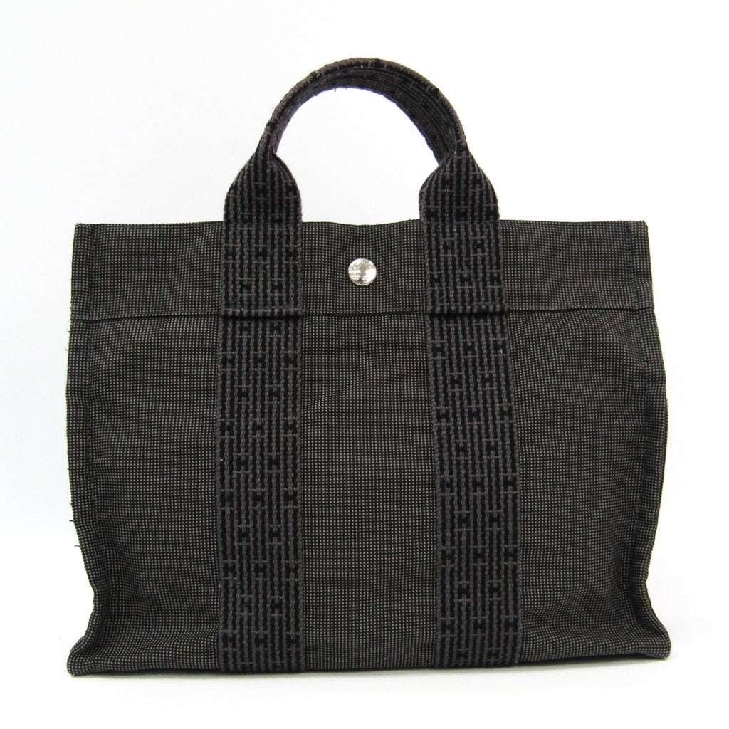 Luxury Hermes Gray Herline PM Tote (SHA-16626)