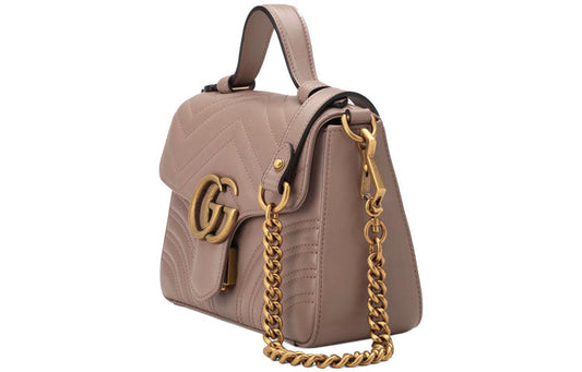 Gucci Chain Leather Shoulder Bag