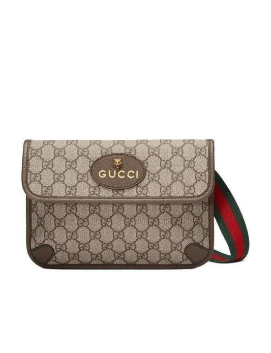 Gucci Leather Canvas Crossbody Style 19