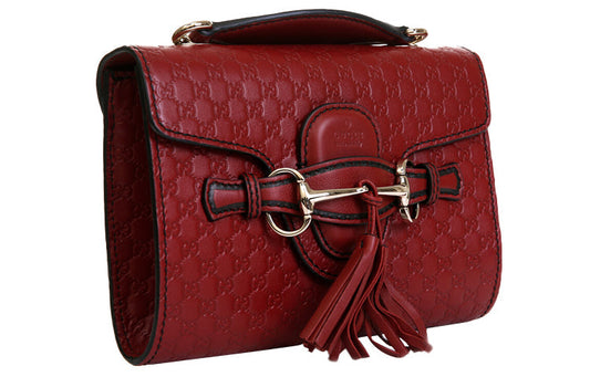 Gucci Chain Leather Shoulder Bag
