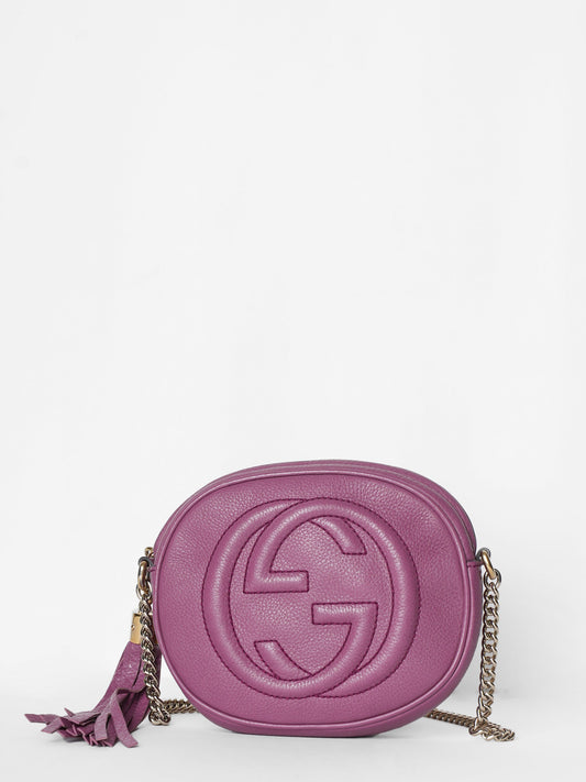 Gucci Lou Leather Mini Shoulder Bag