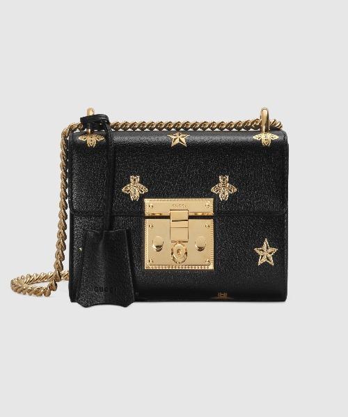 Gucci Monogram Chain Leather Crossbody