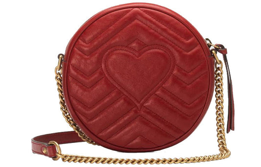 Gucci Chain Leather Shoulder Bag