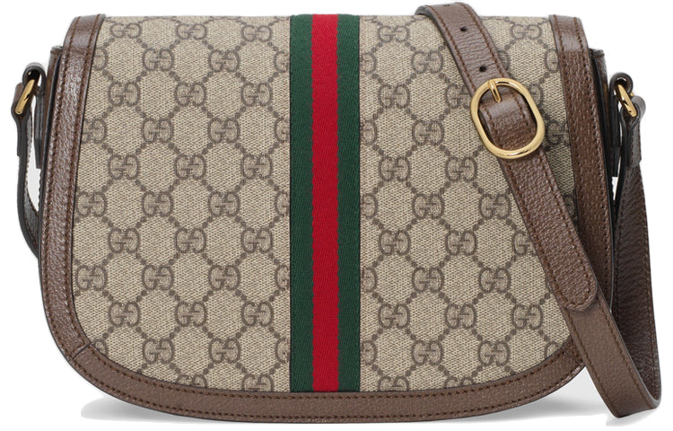 Gucci Saddle Canvas Crossbody