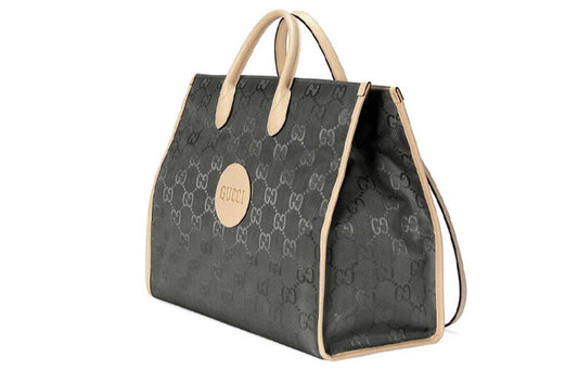 Gucci Nylon Leather Tote