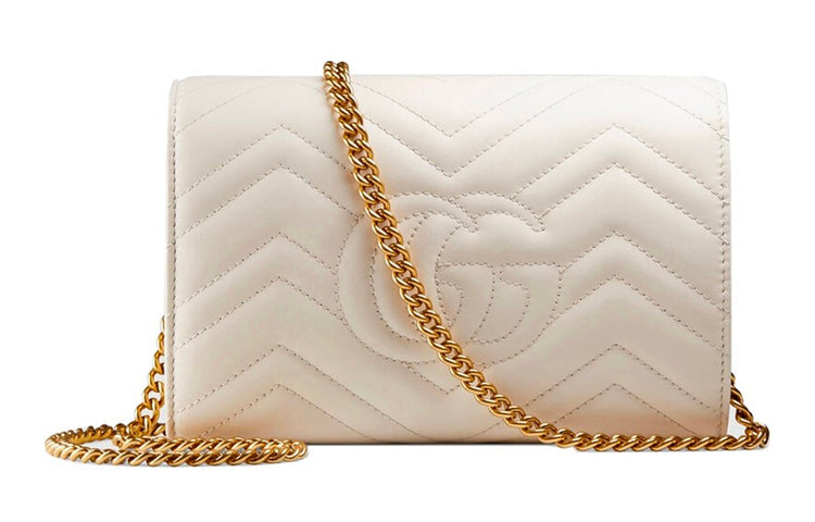 Gucci Chain Leather Shoulder Bag