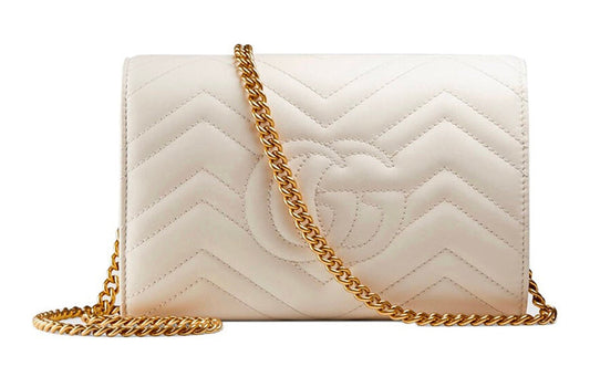 Gucci Chain Leather Shoulder Bag