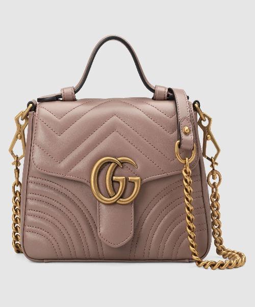 Gucci Monogram Chain Leather Crossbody