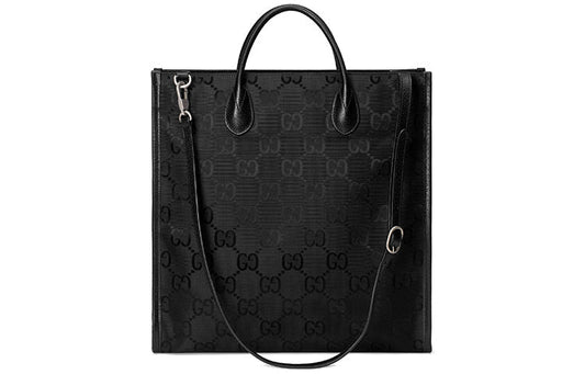 Gucci Nylon Leather Tote