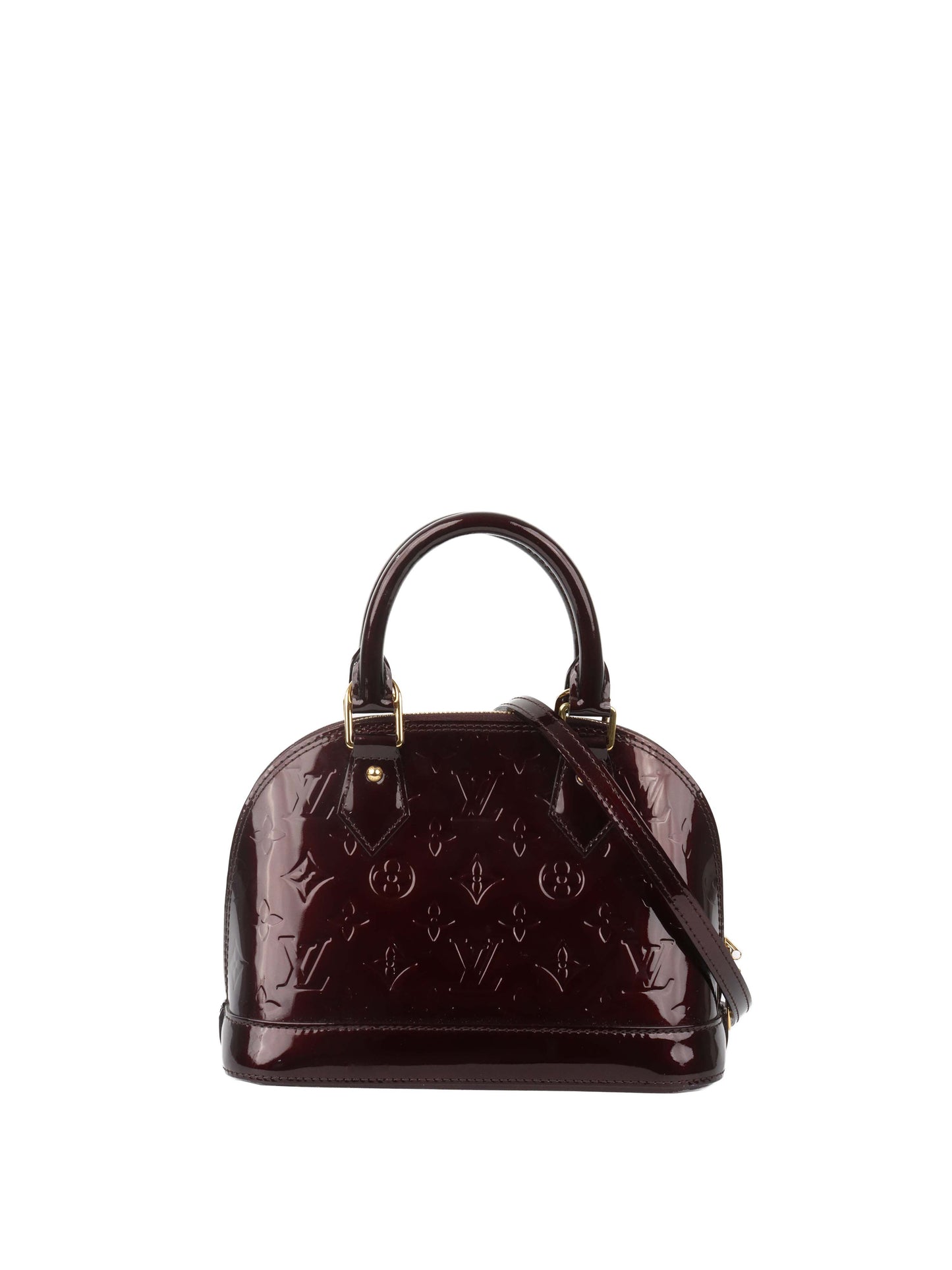 Louis Vuitton Vernis Alma BB Monogram Patent Leather