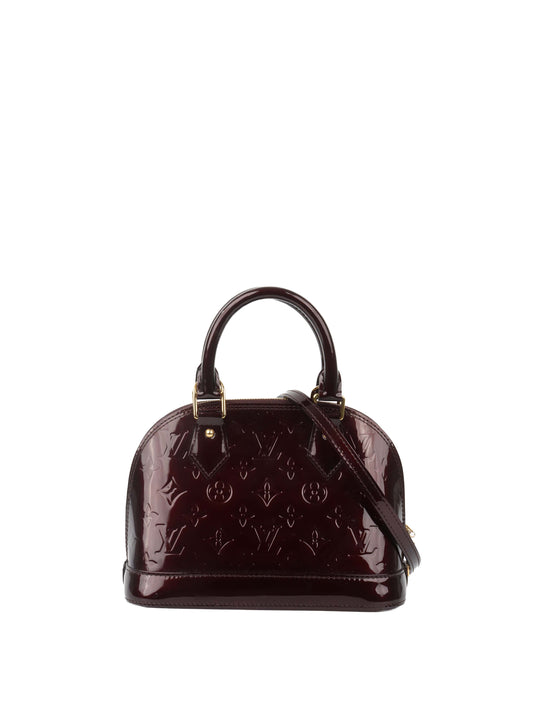 Louis Vuitton Vernis Alma BB Monogram Patent Leather