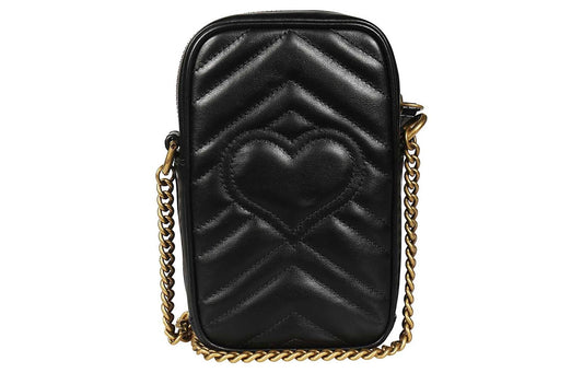 Gucci Chain Leather Shoulder Bag