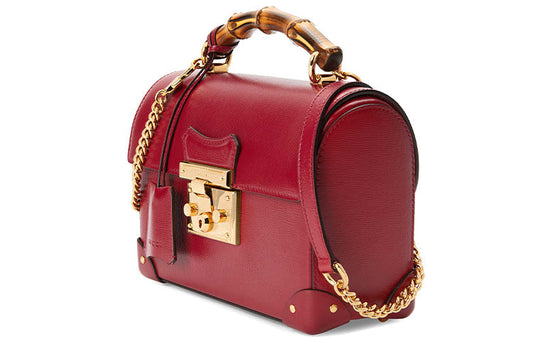 Gucci Chain Leather Shoulder Bag