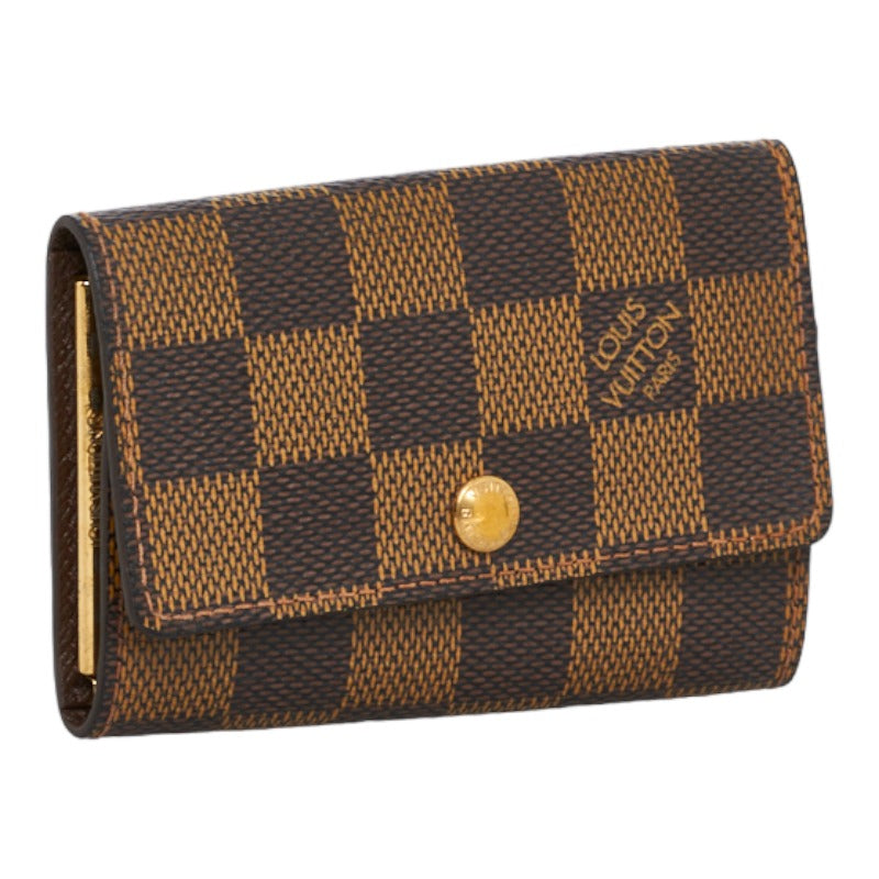 Louis vuitton Damière N62630 Keycase PVC/Leather Brown
