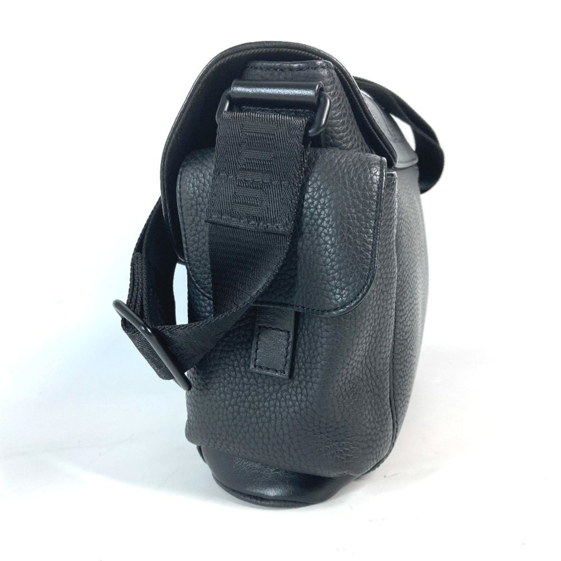 Louis Vuitton Noir Leather Shoulder Bag