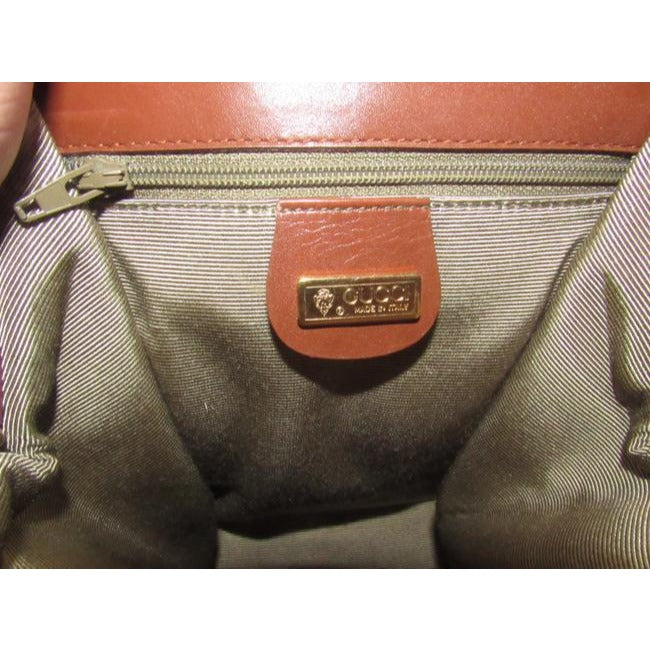 Gucci Lou Leather Top Handle Shoulder Bag