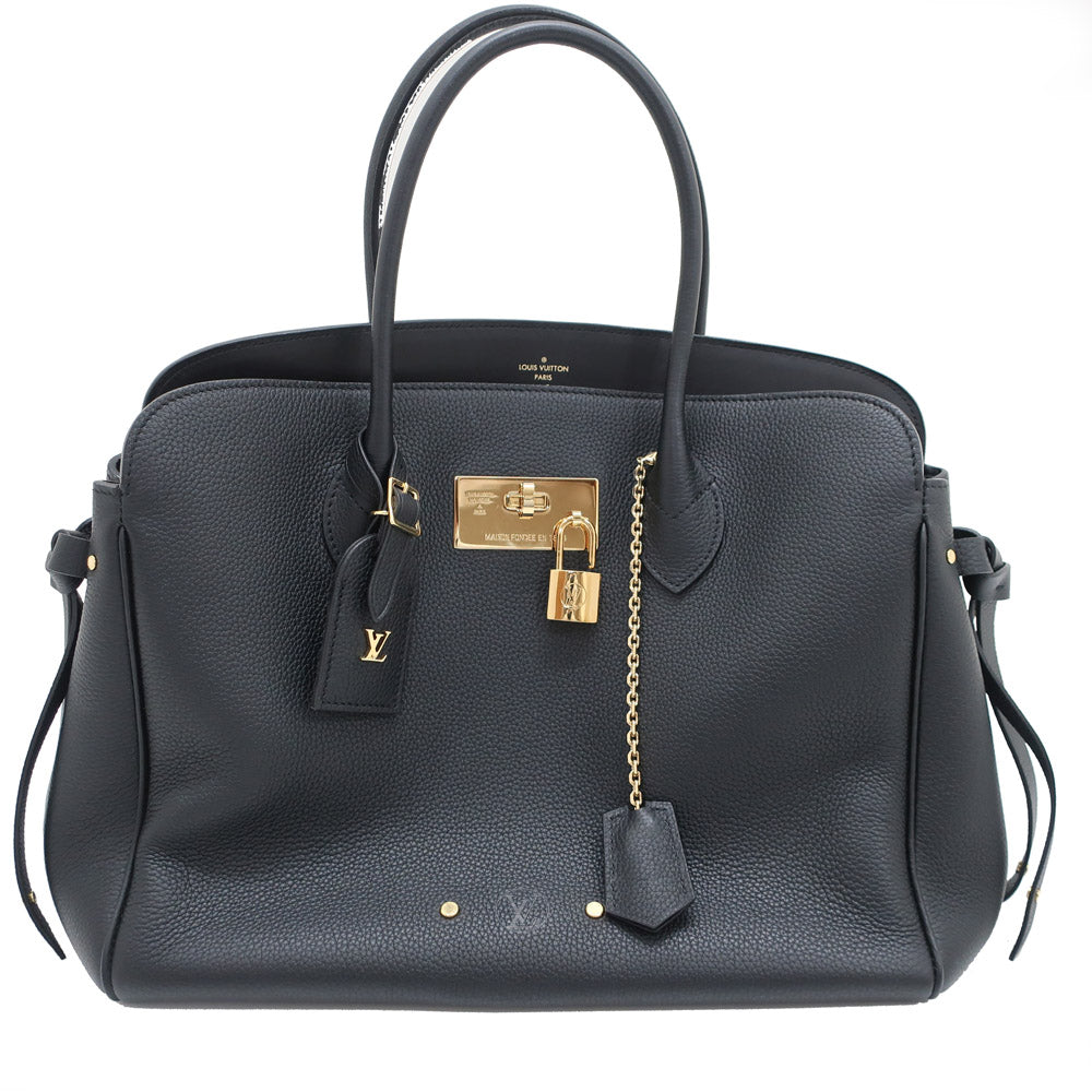 Louis Vuitton M54348 Noir M54348 Padlock Handbag 2WAY Black Black G
