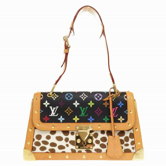 Louis Vuitton Noir Monogram colore Leather Shoulder Bag