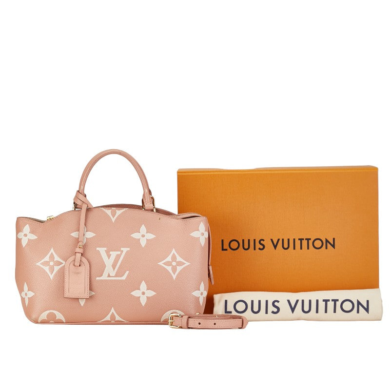 Louis Vuitton Monogram Amplant Ptypalette PM Handbag Shoulder Bag 2WAY M46353 Pink Leather Louis Vuitton