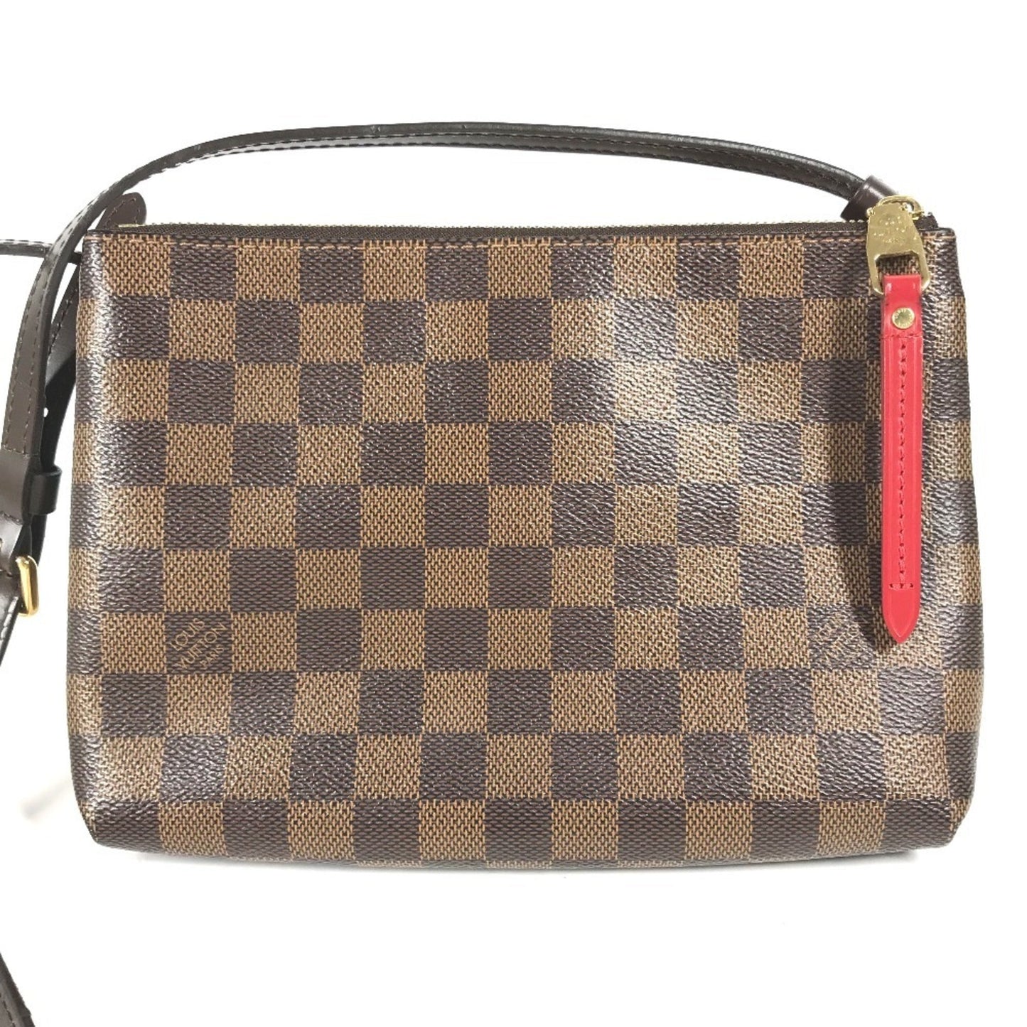 Louis Vuitton Ebene Damier Canvas Pochette Shoulder Bag