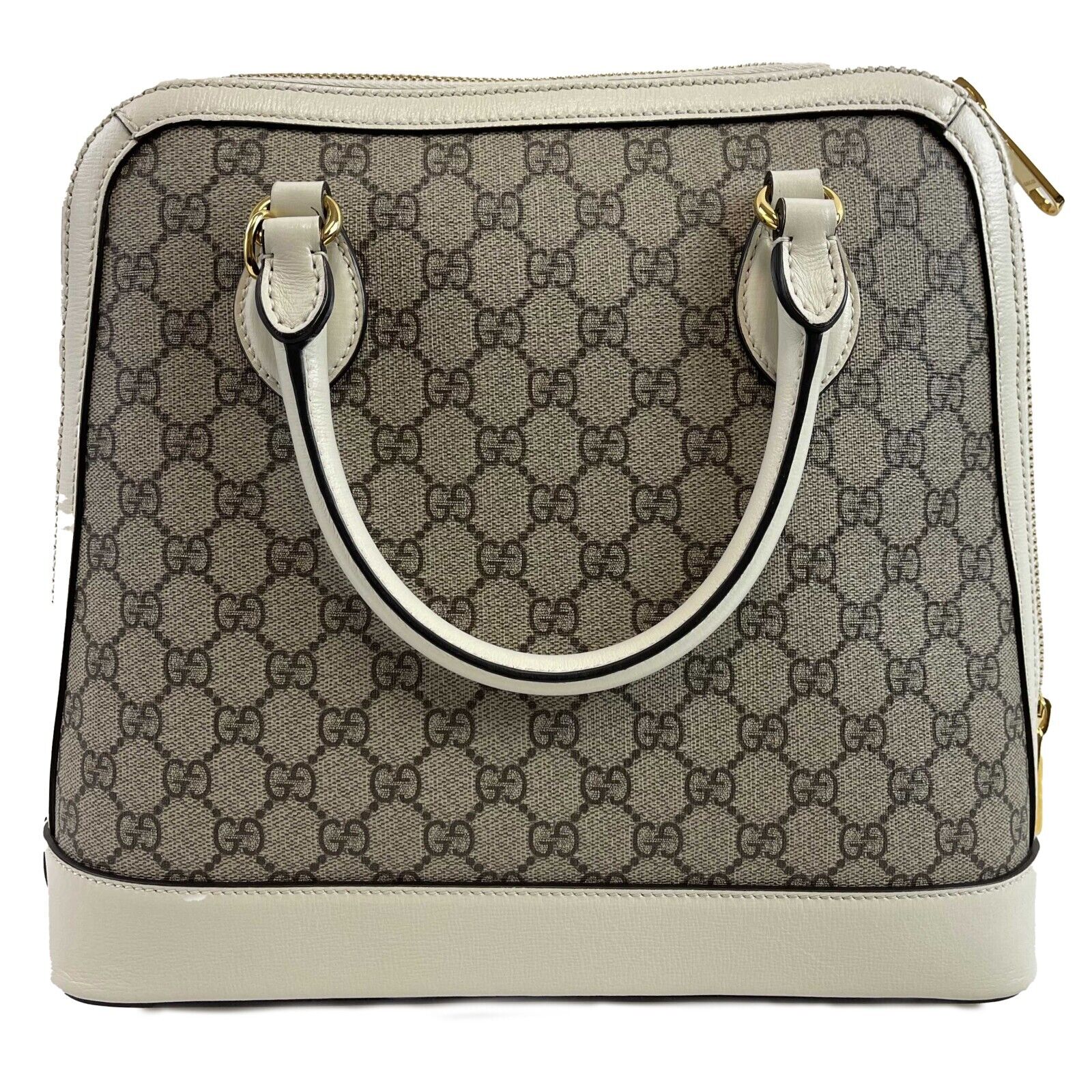 Gucci Monogram Leather Canvas Crossbody