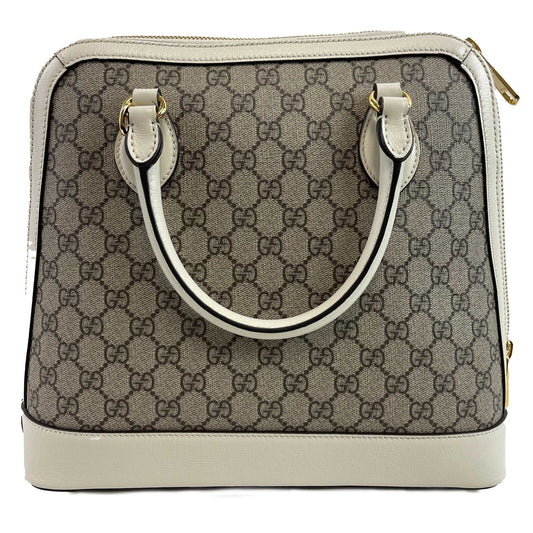Gucci Monogram Leather Canvas Crossbody