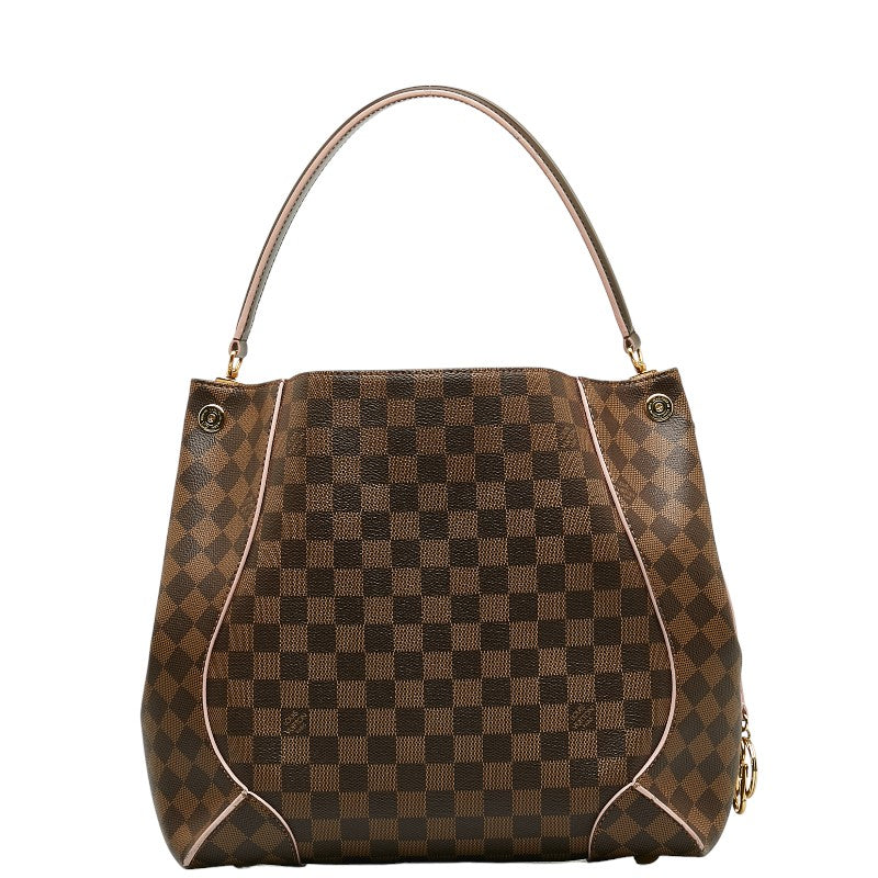 LOUIS VUITTON Kaisa Hobo in Damier Brown N41556