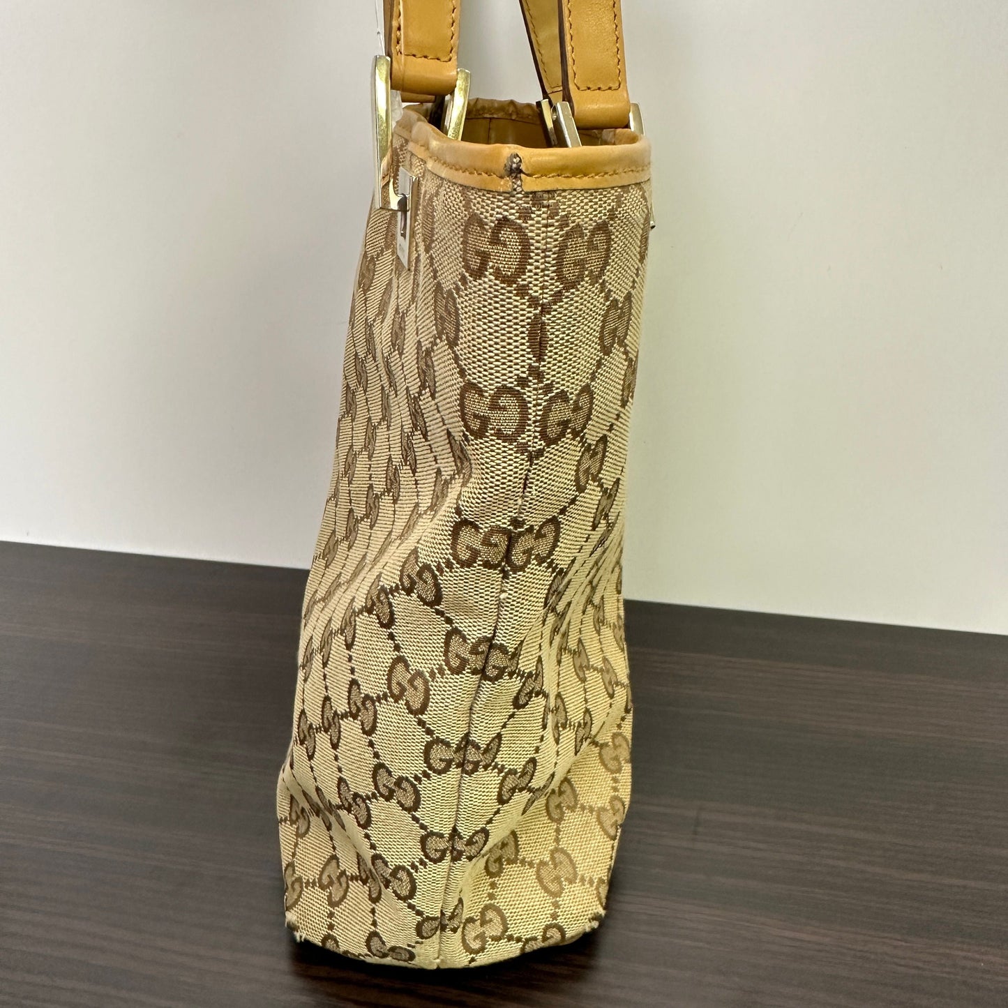 Gucci GG Canvas Eclipse   - Brown Totes, Handbags LB122954