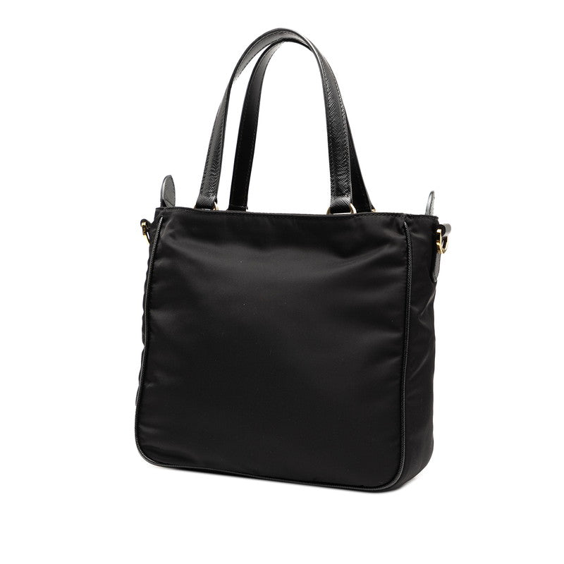 Prada 1BG308 Nylon Leather 2way Bag