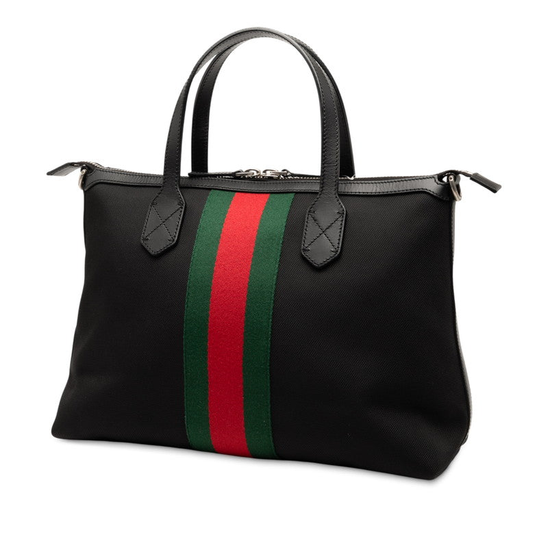 Gucci Sheline Line Nylon Leather 2way Bag