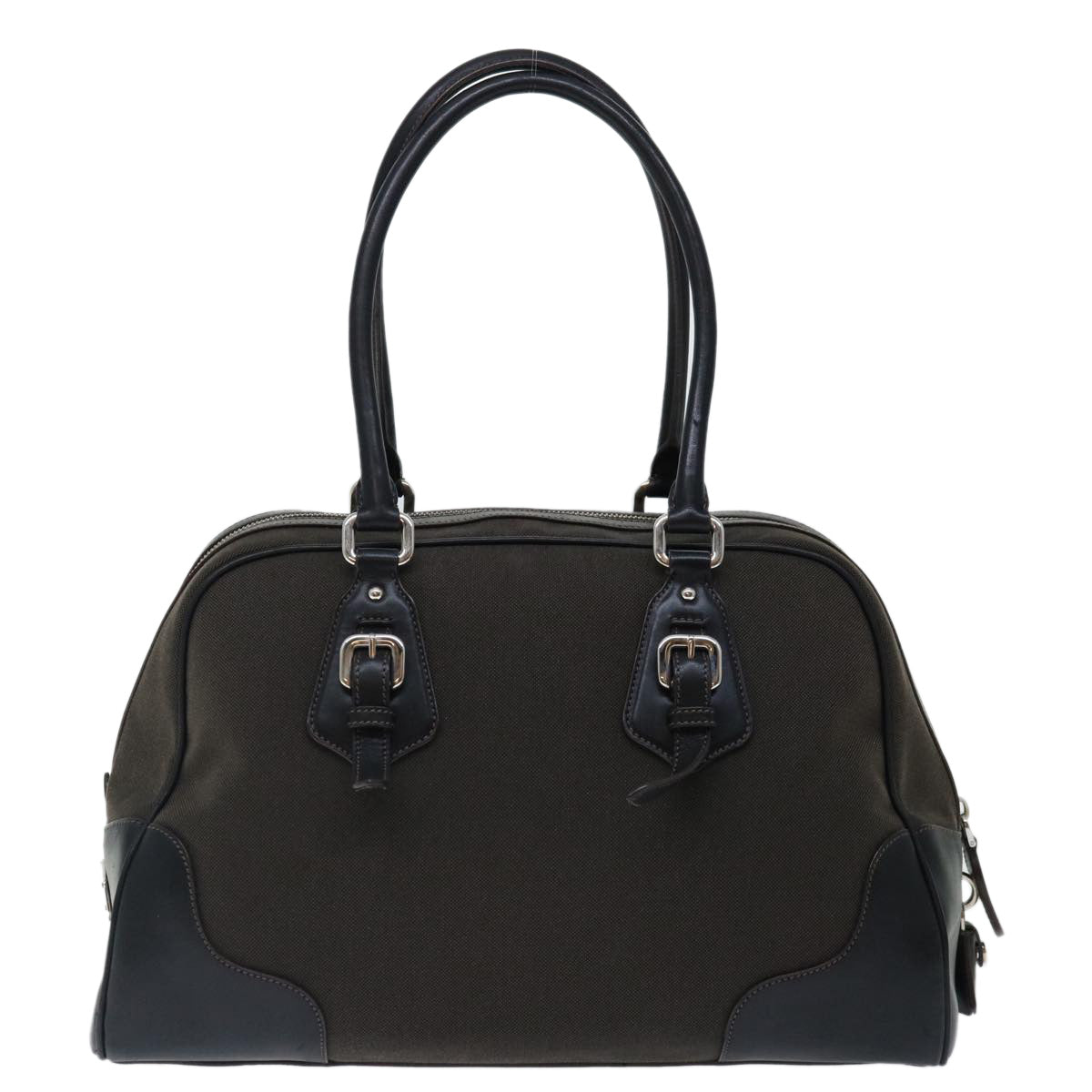 PRADA Logo Jacquard Handbag