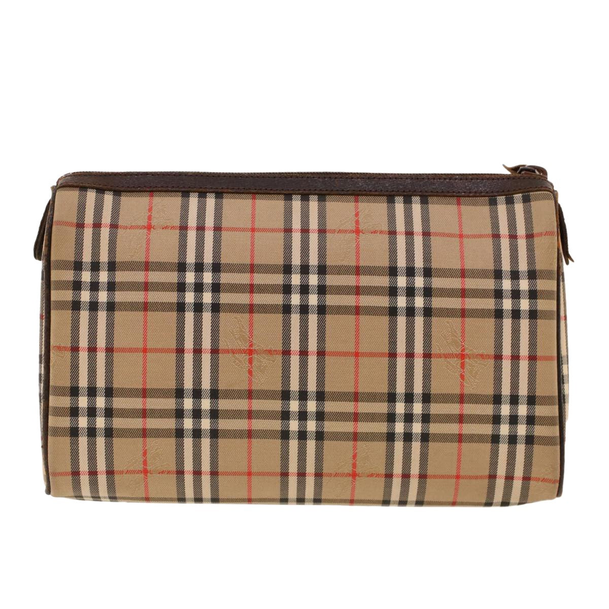 BURBERRY Haymarket Clutch Bag