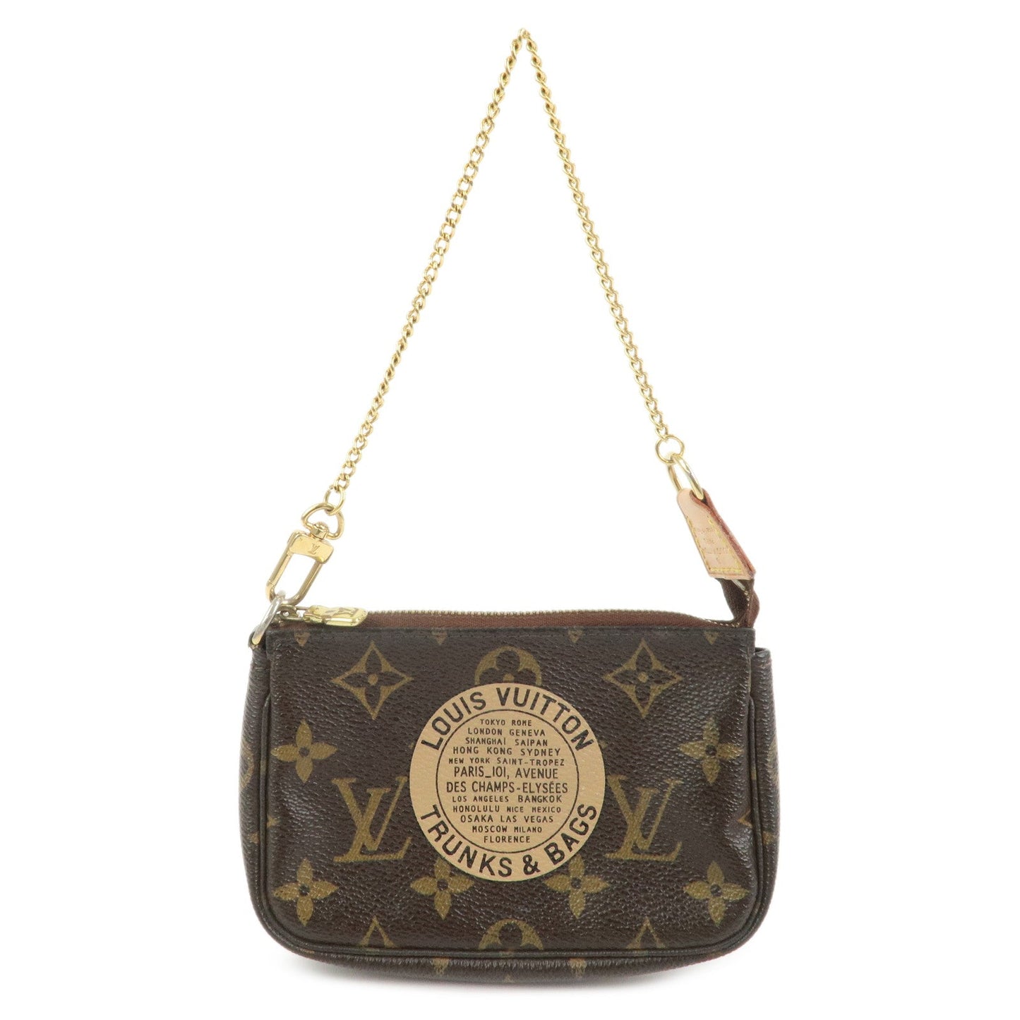 Louis Vuitton Monogram T B Mini Pochette Accessoires Pouch M60153