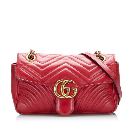 Gucci Quilted Chain Shoulder Bag