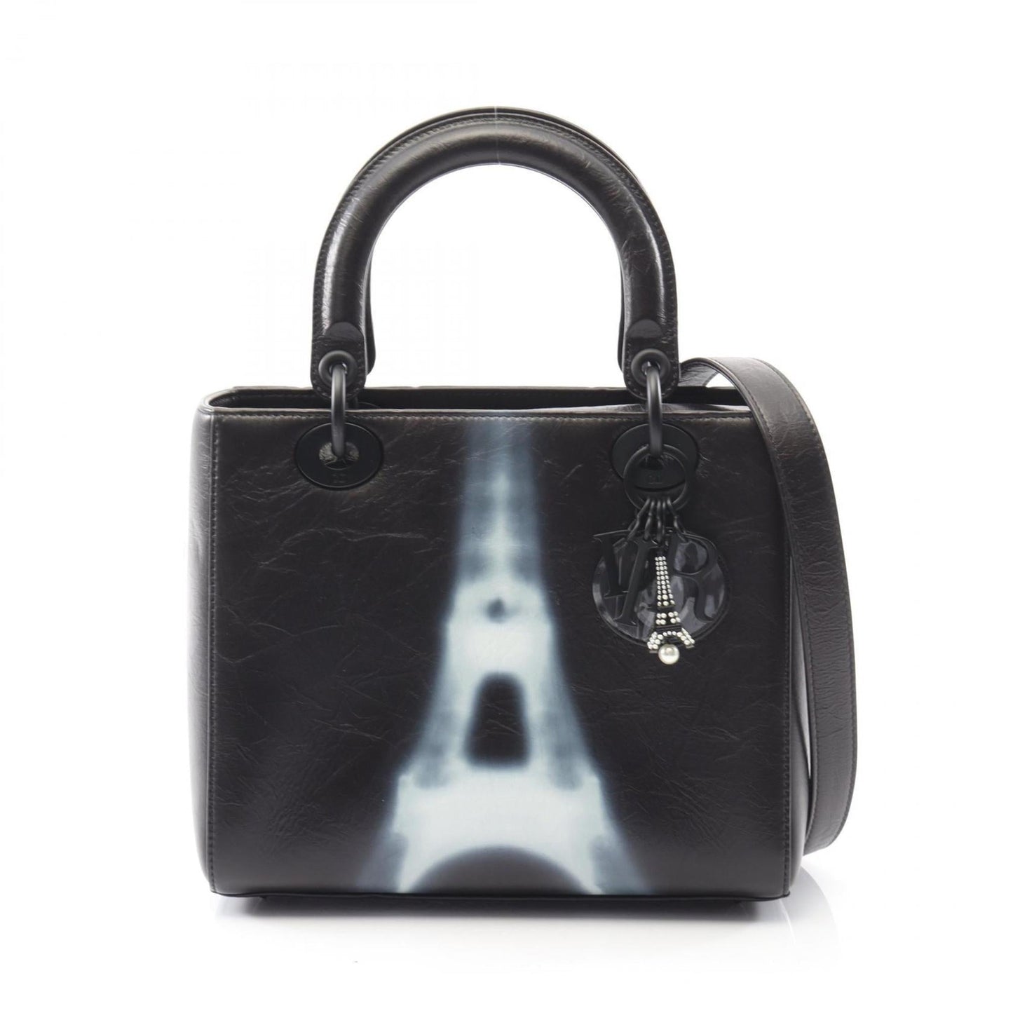 Christian Dior Black Leather Handbag  