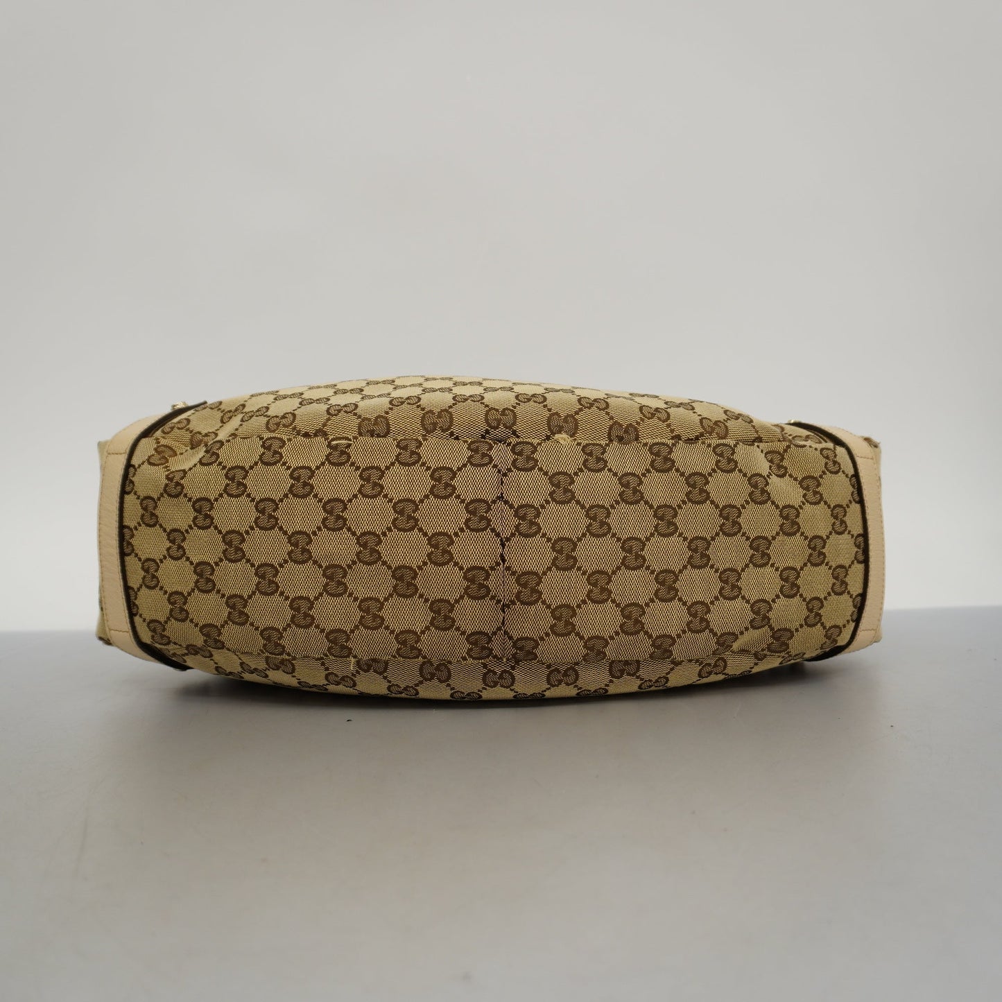 Gucci Leather Canvas Tote