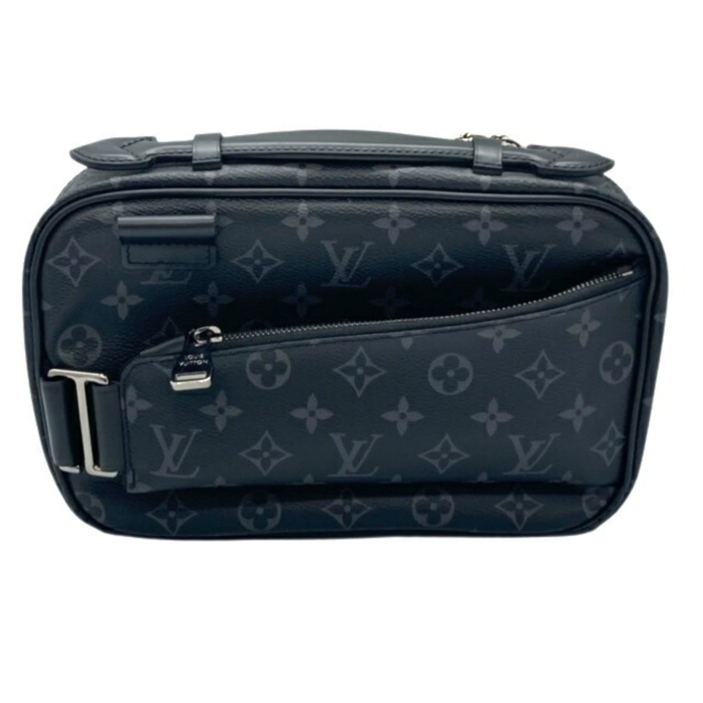 LOUIS VUITTON Bum Bag Monogram Eclipse Handbag Shoulder Body Black Women Men