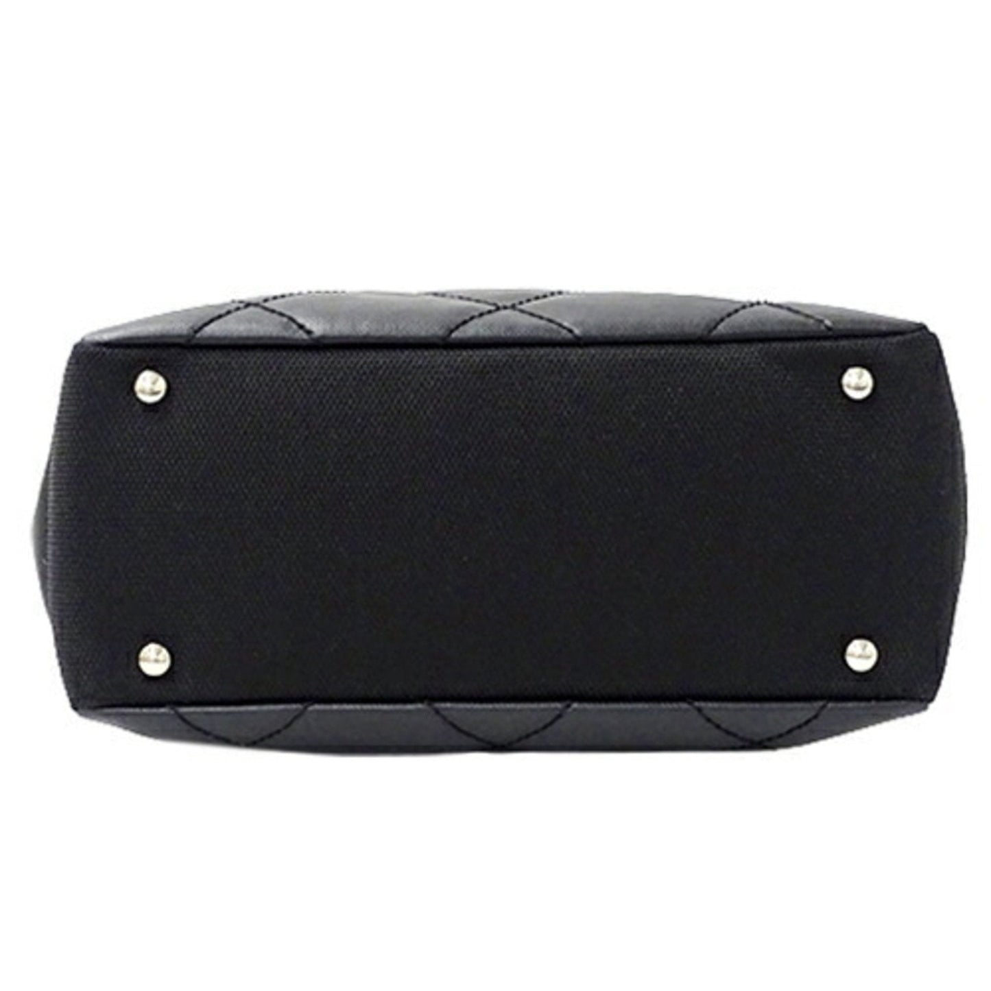 CHANEL Bag Paris Biarritz Women s Tote Coated Canvas Black