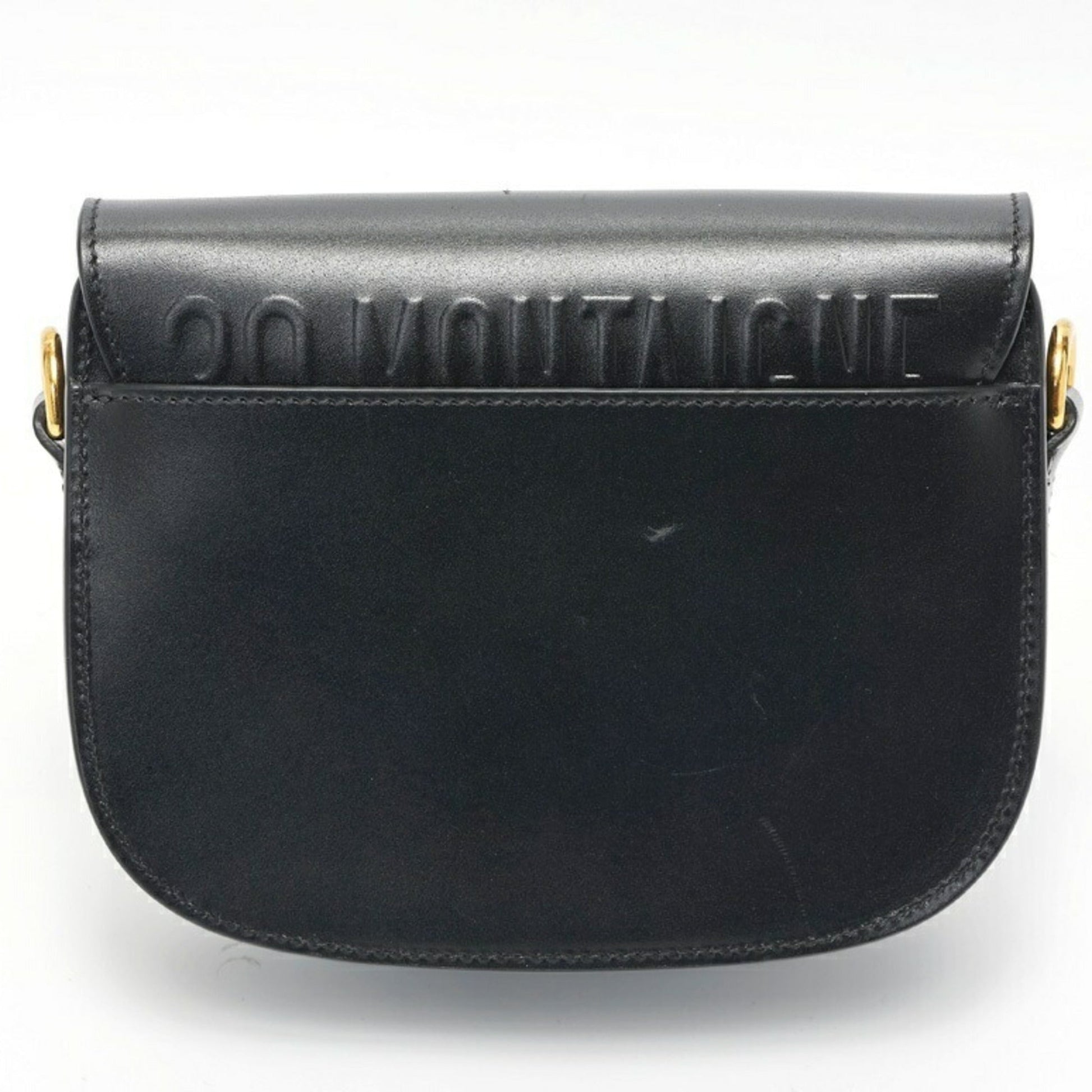 Christian Dior Black Leather Shoulder Bag  