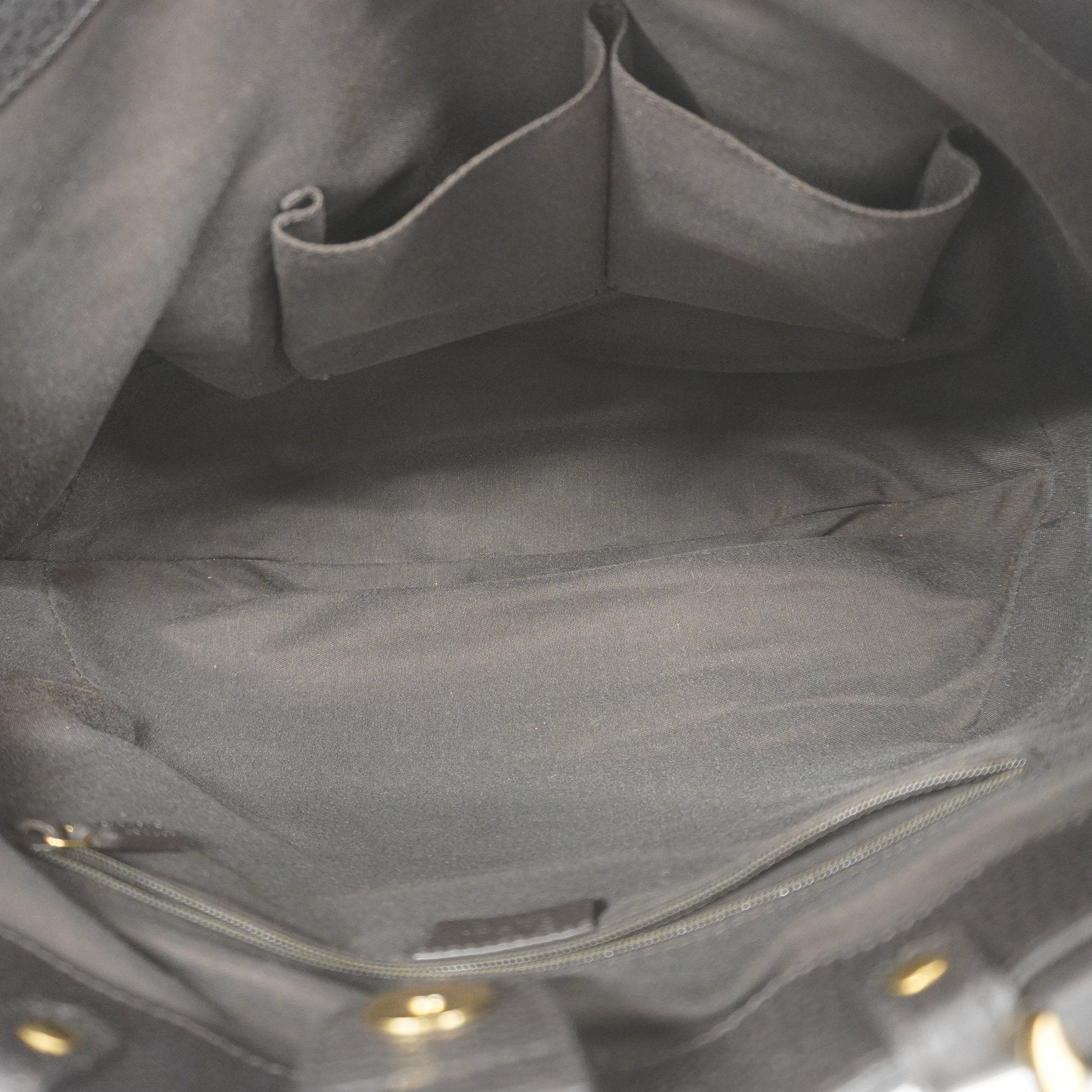 Gucci Gold Canvas Tote