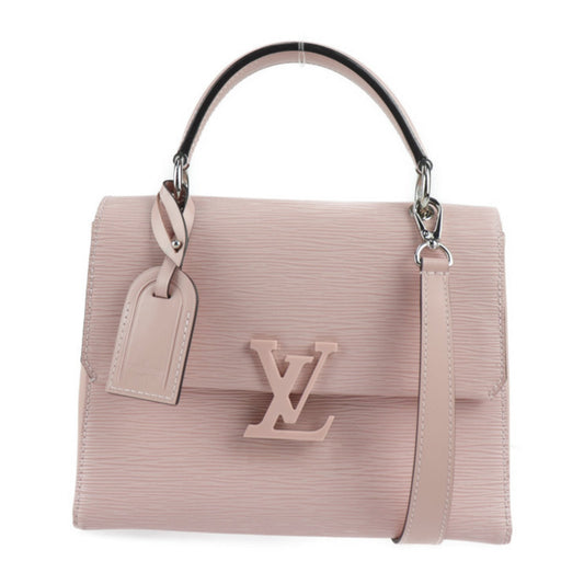LOUIS VUITTON Grenelle PM Epi Handbag M53694 Leather Rose Ballerine 2WAY Pink
