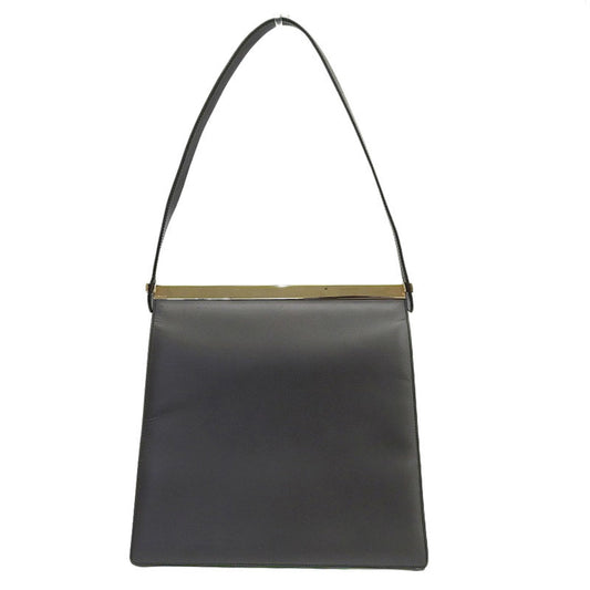 Gucci Black Leather Shoulder Bag Style 6