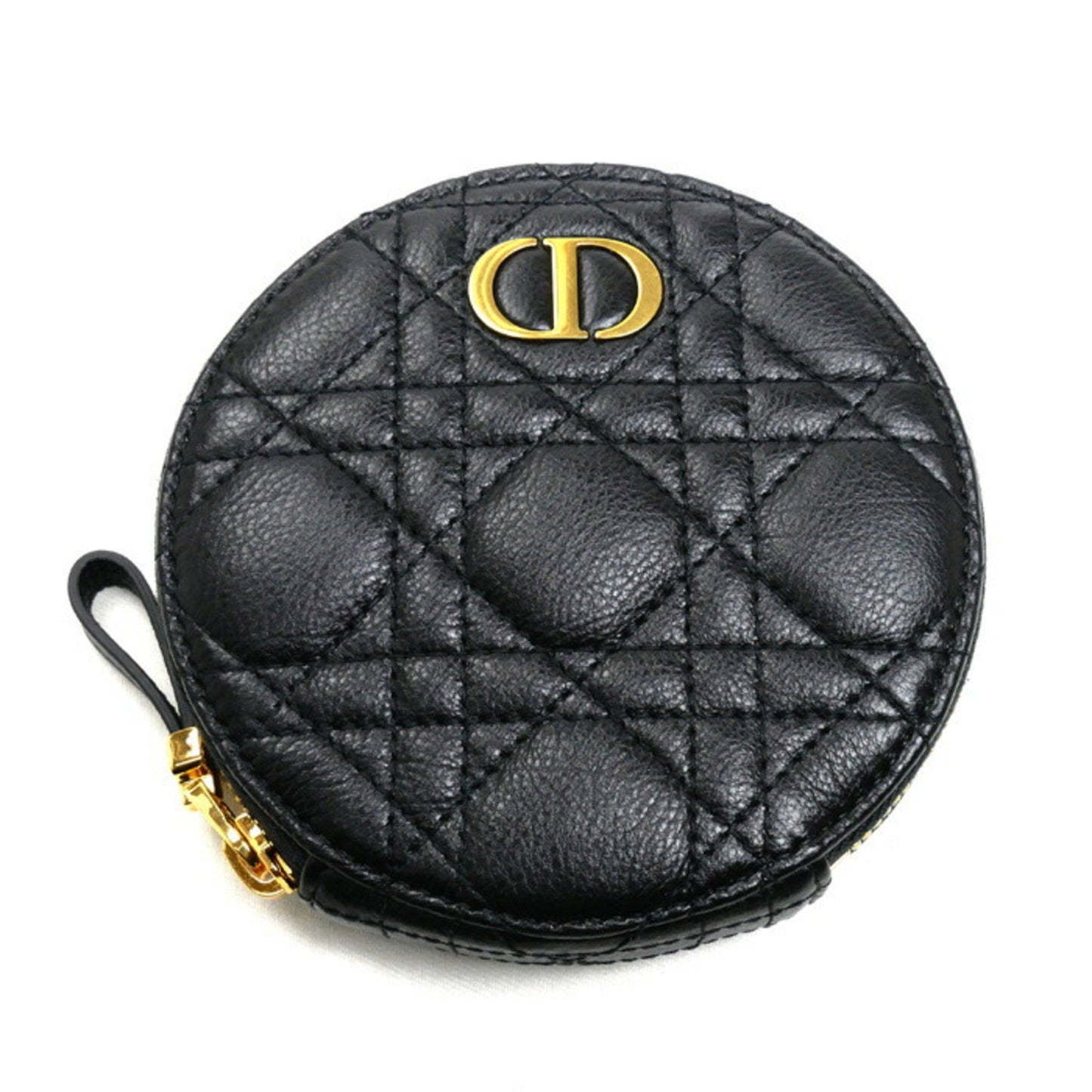 Christian Dior Black Leather Shoulder Bag  