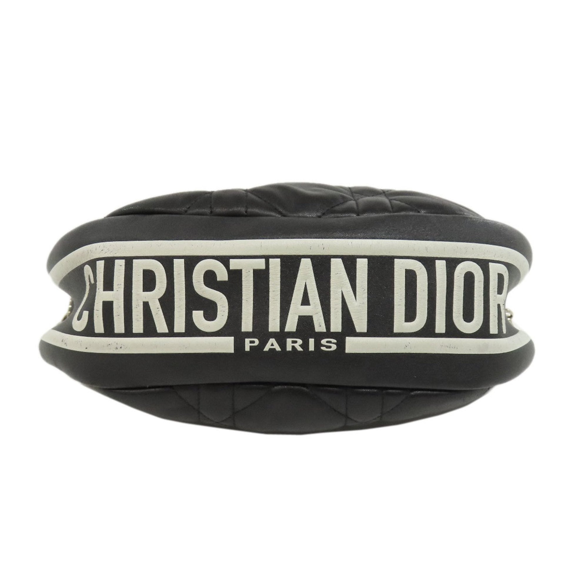 Christian Dior Black Leather Handbag  